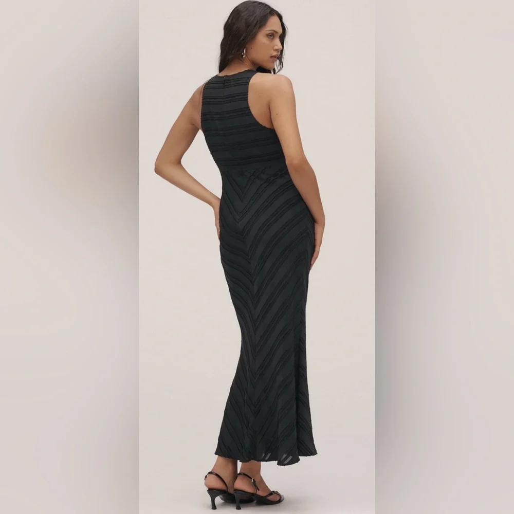 Anthropologie Maeve Textured Midi/Maxi Dress - Picture 2 of 8
